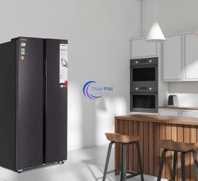 Tủ lạnh Toshiba Inverter 460 lít Side By Side GR-RS600WI-PMV(37)-SG