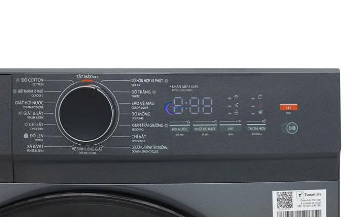Máy giặt sấy Toshiba Inverter giặt 10.5 kg - sấy 7 kg TWD-T21BU115UWV(MG)
