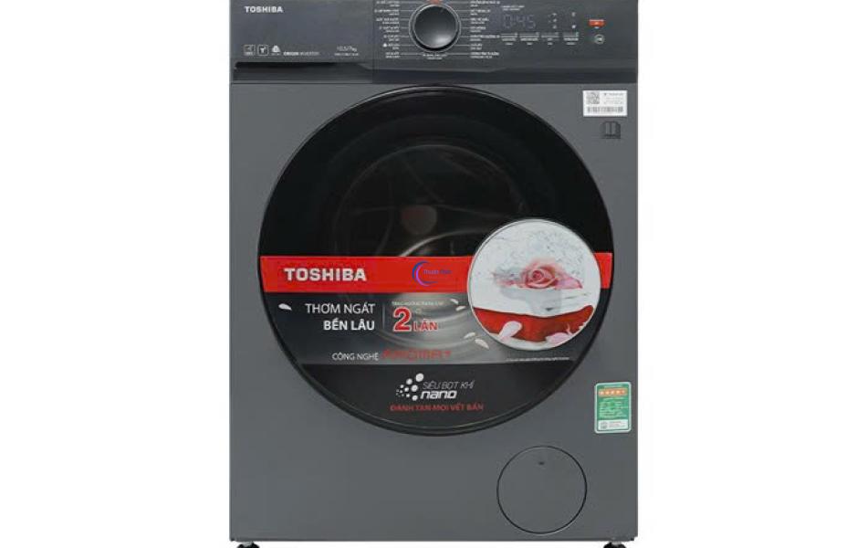 Máy giặt sấy Toshiba Inverter giặt 10.5 kg - sấy 7 kg TWD-T21BU115UWV(MG)